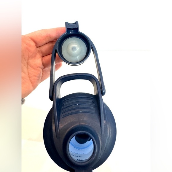 ZAK 27oz. Blue Everyday Smiles Mixer Bottle Mind Body Spirit Use, Reuse, Repeat - Picture 4 of 6